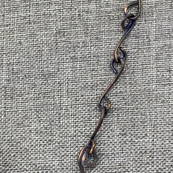 Buddha necklace copper polymer clay handmade chain - Picture 3 of 6